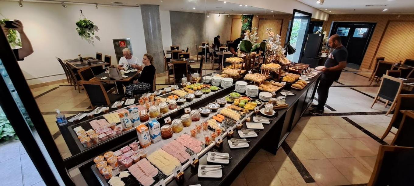 Hotel Slaviero Sao Paulo Moema Esterno foto